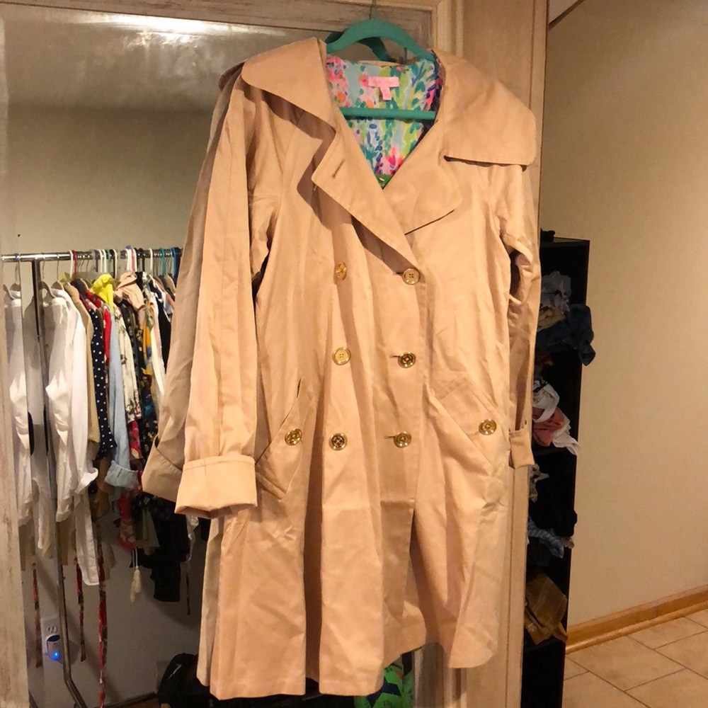 Lilly Pulitzer New Trench Coat